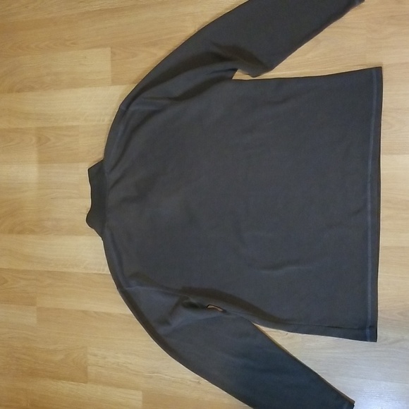 Warehouse One green long sleeve pullover with quarter zip XL EUC - Picture 7 of 8